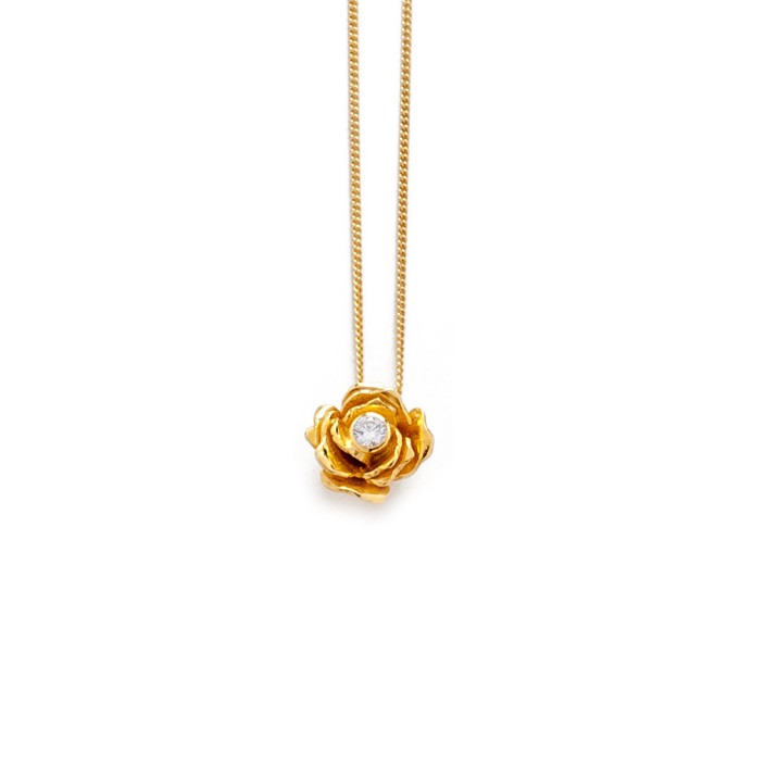 Μενταγιόν Amarose Gold