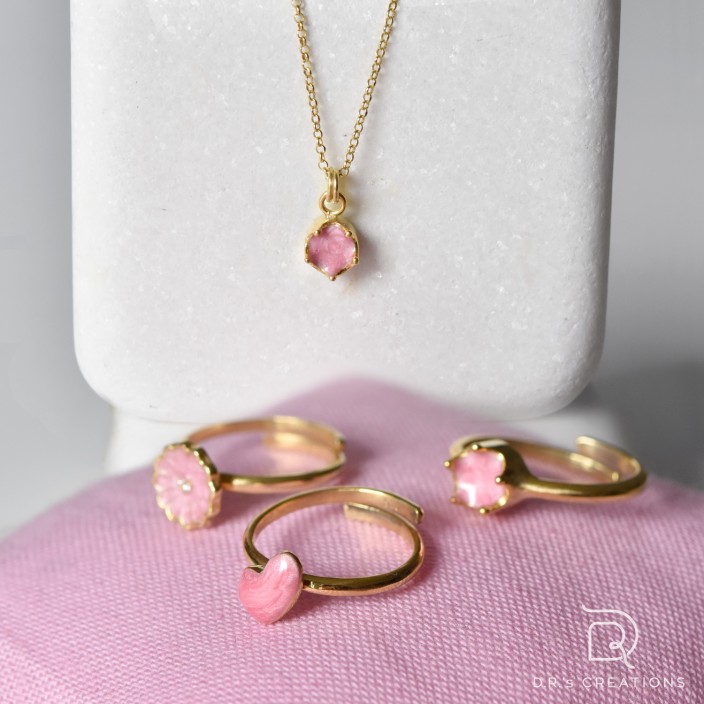 Παιδικό δαχτυλίδι "Sweet heart" in enamel