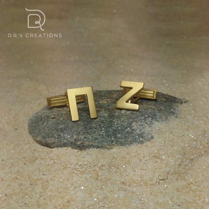 Μανικετόκουμπα "Initials"