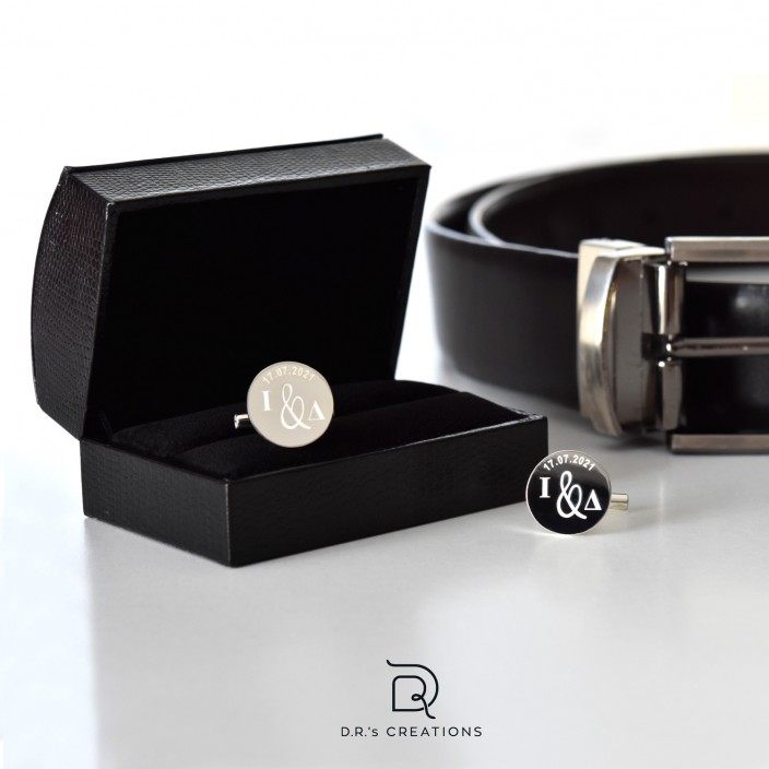 Μανικετόκουμπα "Wedding Coin"