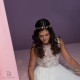 Κόσμημα-κορδέλα για τα μαλλιά Pearl από ασήμι επιχρυσωμένο