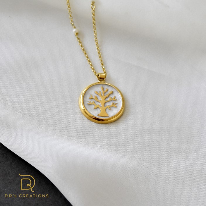 Tree of Life - χρυσό μενταγιόν