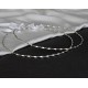 "Waves" επάργυρα στέφανα γάμου 3mm 