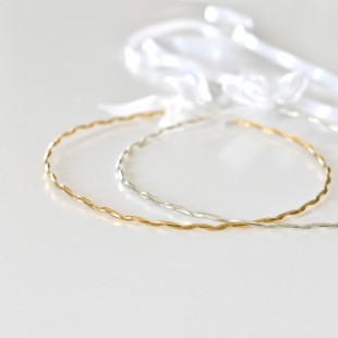 "Elicus" επάργυρα στέφανα γάμου 3mm 