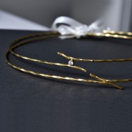 "Diamond" επάργυρα στέφανα γάμου