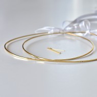 "Minimal Elegance" επάργυρα στέφανα γάμου