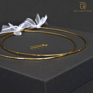 "Minimal Elegance" επάργυρα στέφανα γάμου