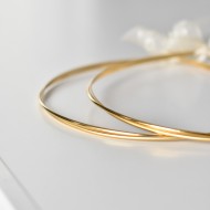 "Marry me" - διπλά  επάργυρα στέφανα γάμου λείο - ματ