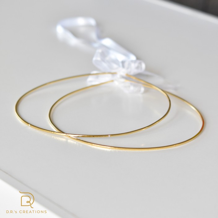 "Minimal Elegance" ασημένια στέφανα γάμου  με σφυρήλατες λεπτομέρειες