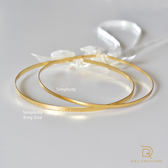 Simplicity King Size - επάργυρα στέφανα γάμου - σφυρήλατα 